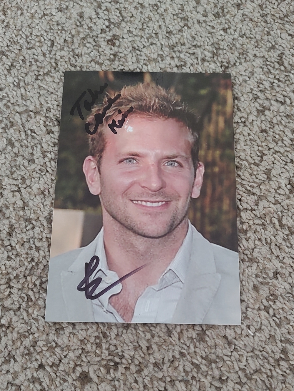 Bradley Cooper Signed Picture